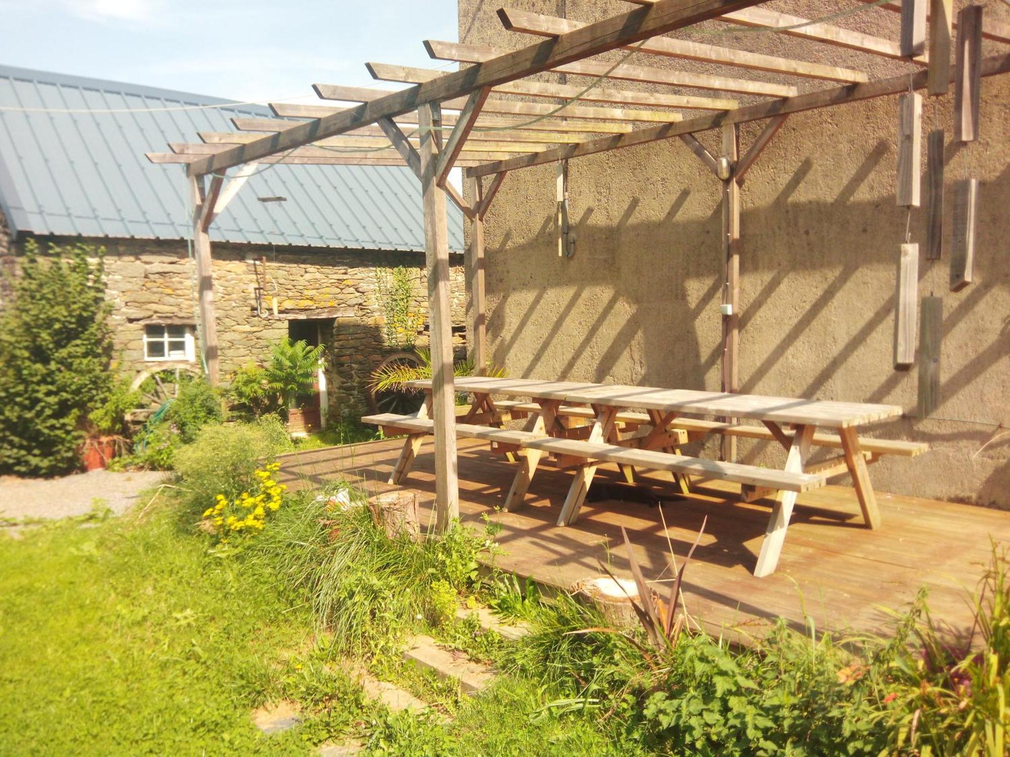 Le Jardin Enchanteur, Chaleureuse Maison D'Hotes Eco-Responsable, Calme Et Accueillante Loperec Exterior foto
