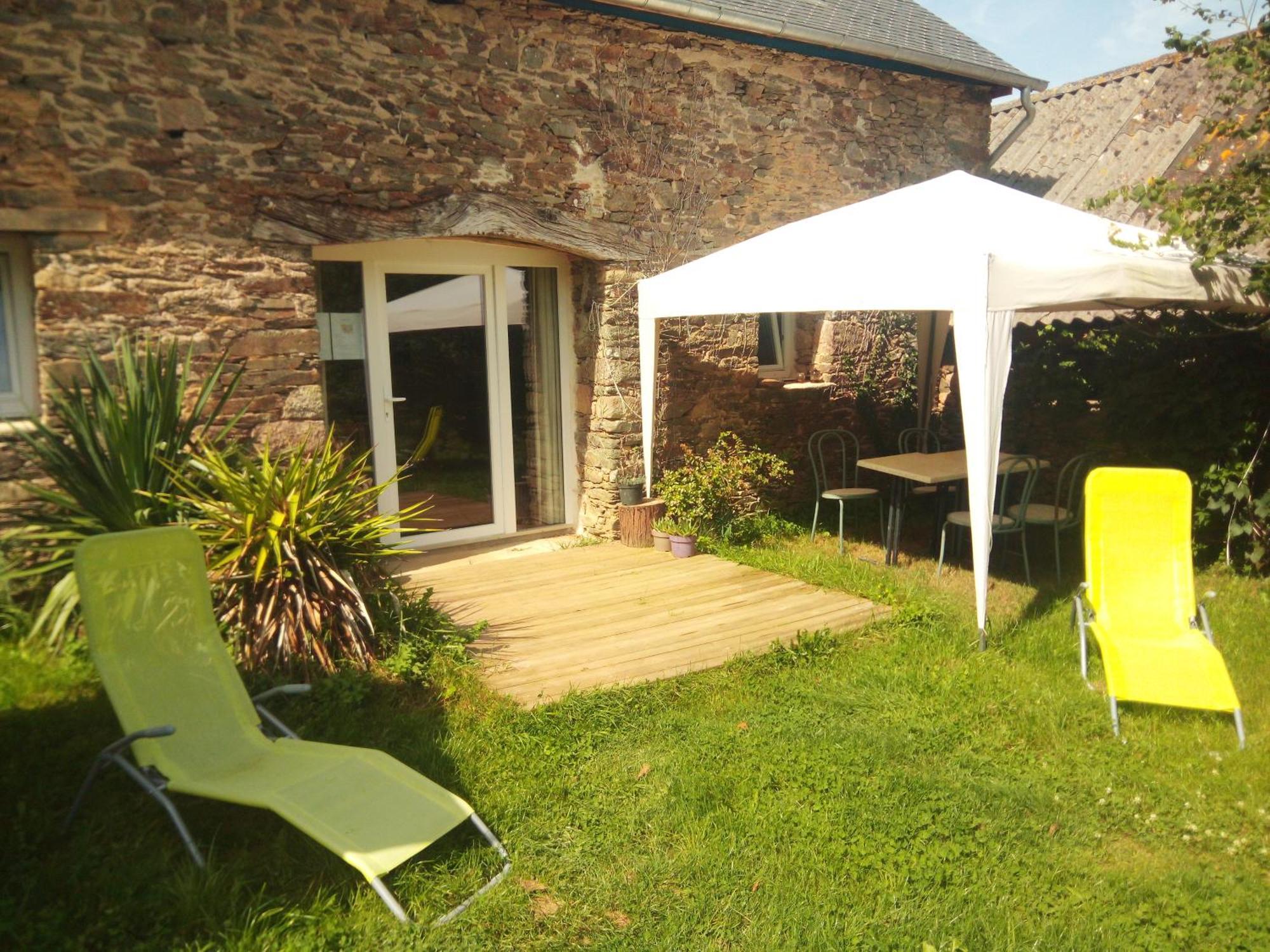 Le Jardin Enchanteur, Chaleureuse Maison D'Hotes Eco-Responsable, Calme Et Accueillante Loperec Exterior foto