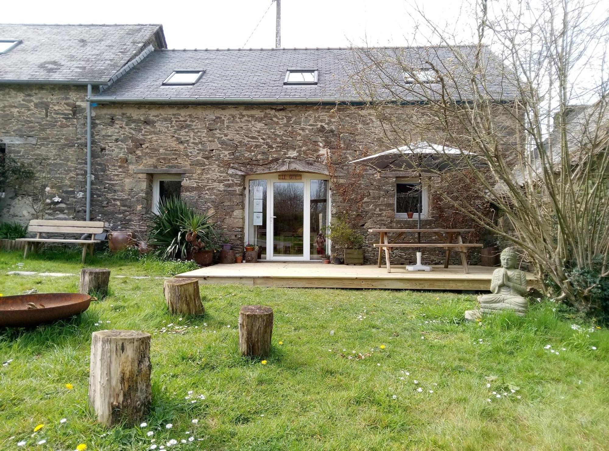 Le Jardin Enchanteur, Chaleureuse Maison D'Hotes Eco-Responsable, Calme Et Accueillante Loperec Exterior foto