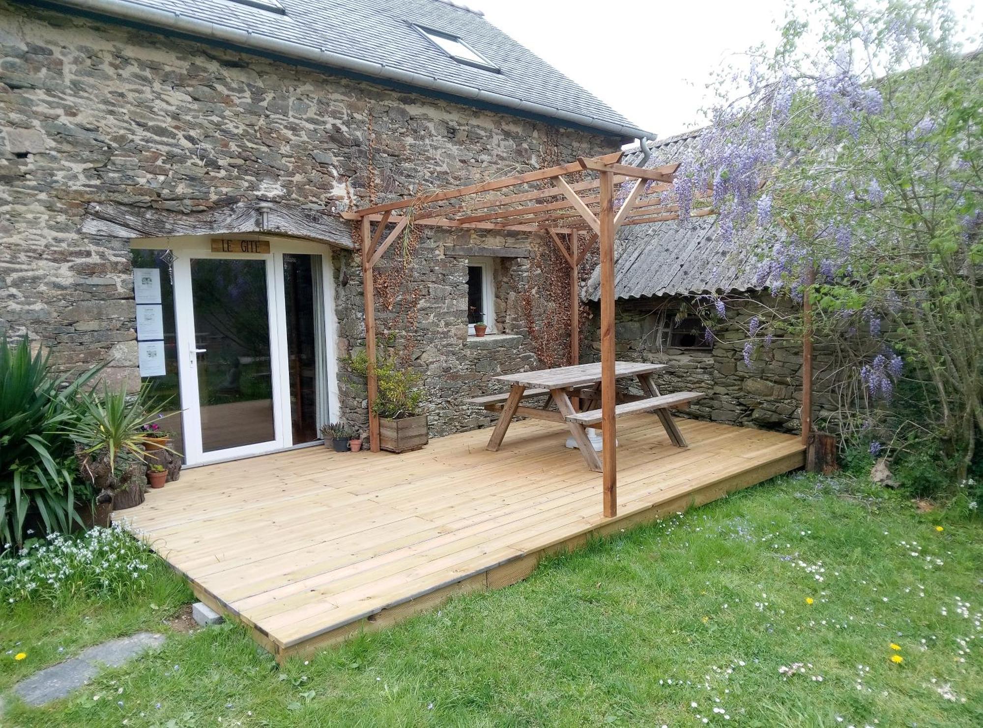 Le Jardin Enchanteur, Chaleureuse Maison D'Hotes Eco-Responsable, Calme Et Accueillante Loperec Exterior foto